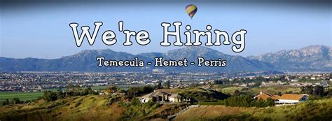 Perris, CA. . Jobs hiring in perris ca